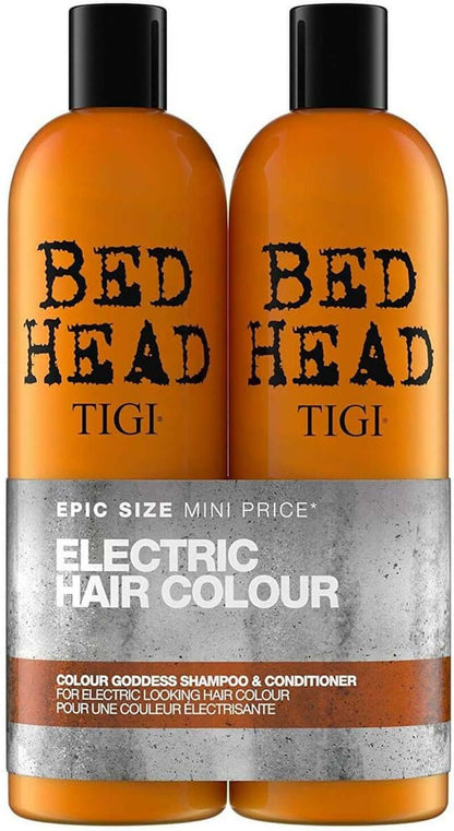 Bed Head Color Goddess Duo Pack for Colored Hair (Shampoo 750Ml and Conditioner 750Ml)