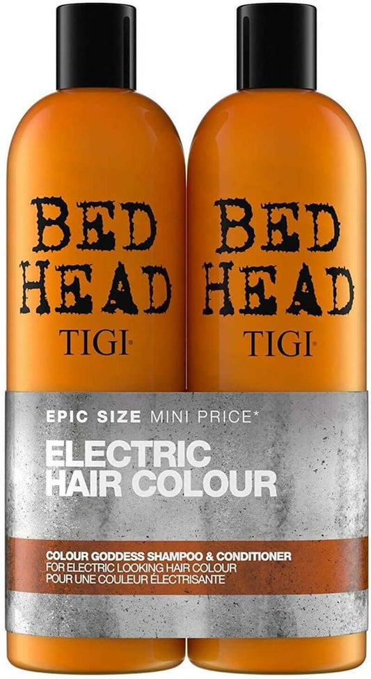 Bed Head Color Goddess Duo Pack for Colored Hair (Shampoo 750Ml and Conditioner 750Ml)