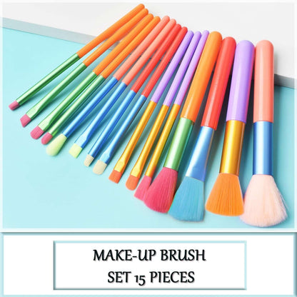 Professional Makeup Brushes Set of 15 Synthetic Bristles Quality Concealer Eyeshadow Brush Blush Brushes Makeup Brush Makeup Brush