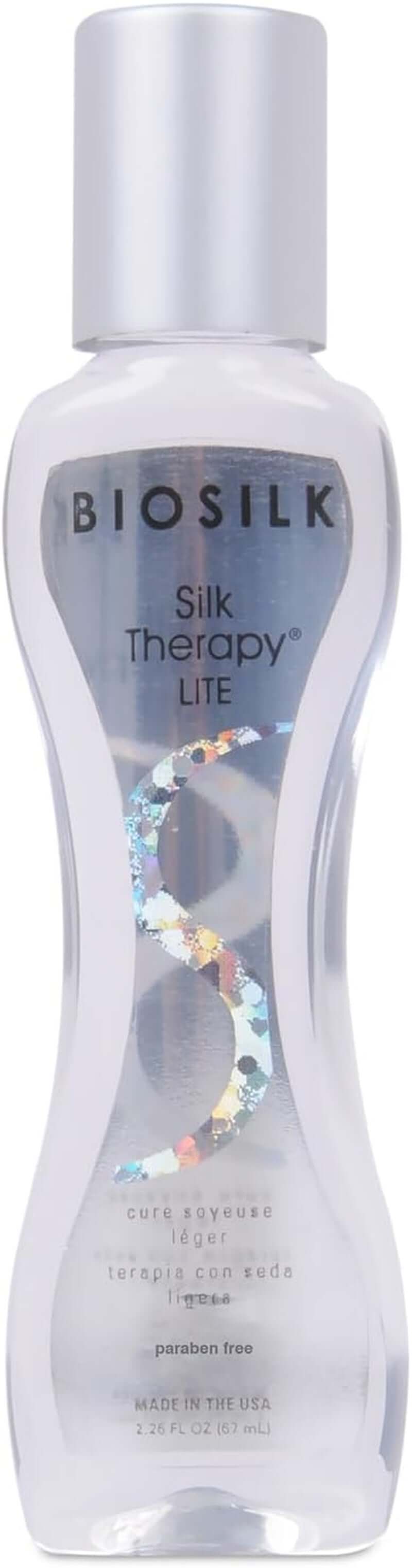 Silk Therapy Lite Reconstructing Treatment for Fine & Thin Hair Leave-In Hair Serum Hair Oil Treatment Strengthens, Smoothens & Adds Shine Prevents Split Ends Paraben Free, 67 Ml